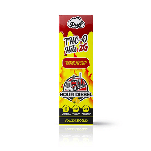 Puff Xtrax THC-O Hits Delta-8 Disposable | 2-Gram