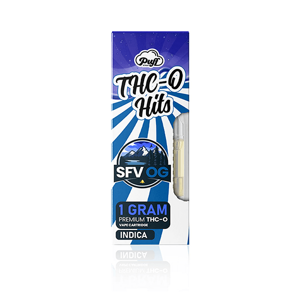 Puff Xtrax THC-O Hits Delta 8 Cartridges | 1-Gram