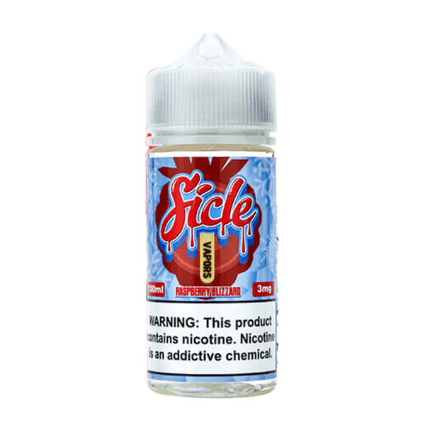 Sicle Vapors by Snap Liquids 100mL (Freebase) | Raspberry Blizzard