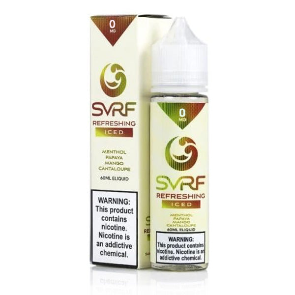 SVRF Series E-Liquid 60mL (Freebase) | Refreshing Iced with Packaging