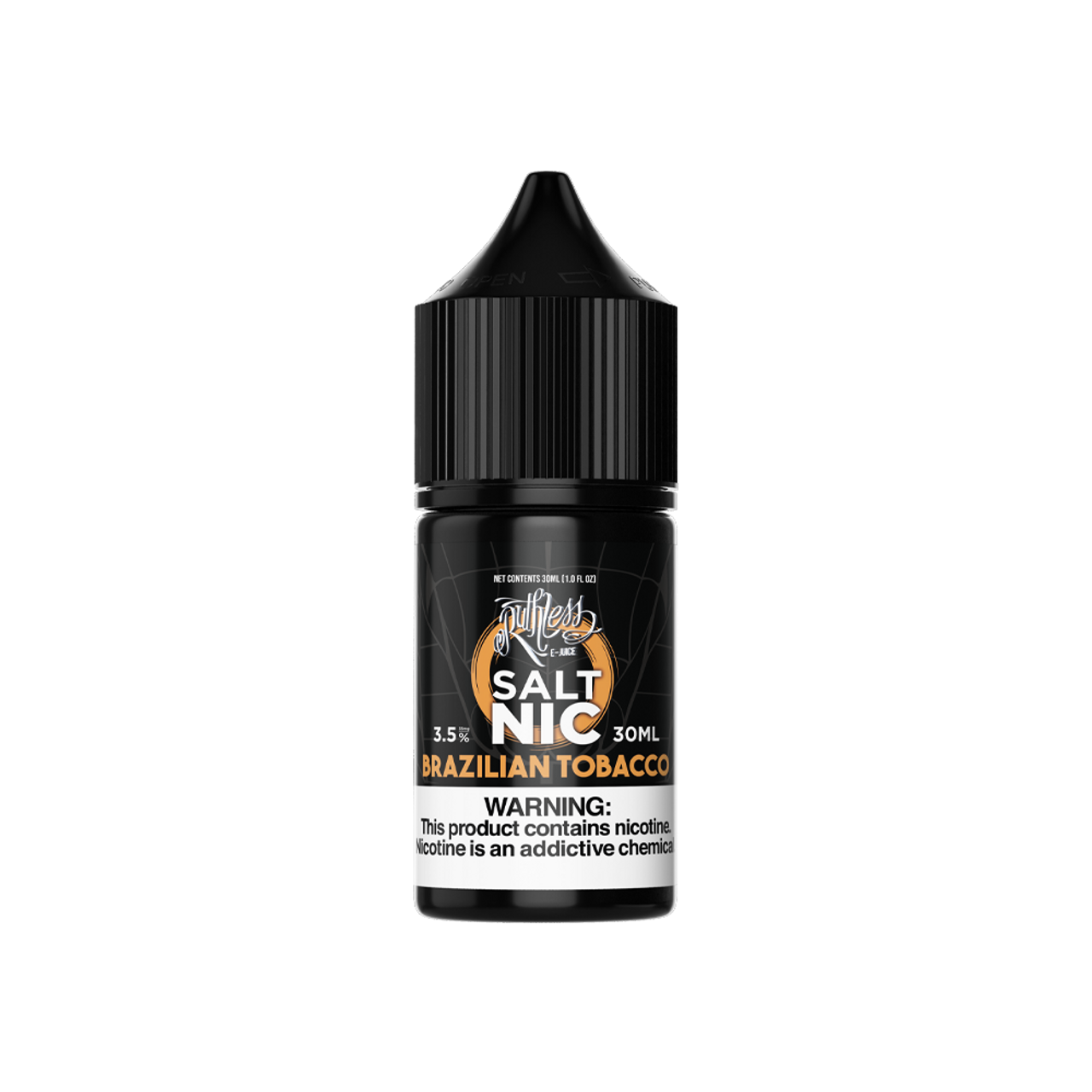 Ruthless Salt Series E-Liquid 30mL (Salt Nic) Brazilian Tobacco (Tobacco Series)