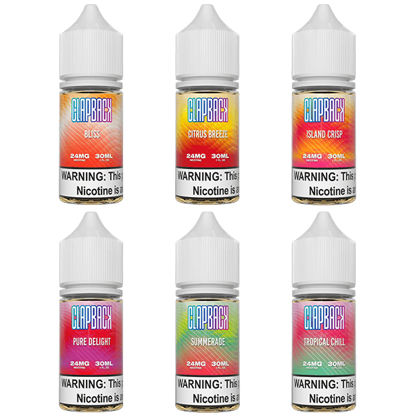 Saveurvape ClapBack TFN Salt Series E-Liquid 30mL (Salt Nic) | Group Photo