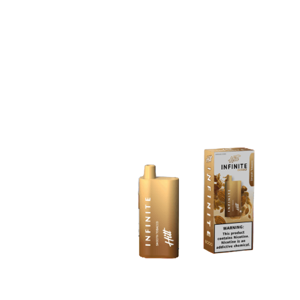 Hitt Infinite Disposable | 8000 Puffs | 20mL | 50mg | MOQ 10pc | Smooth Tobacco