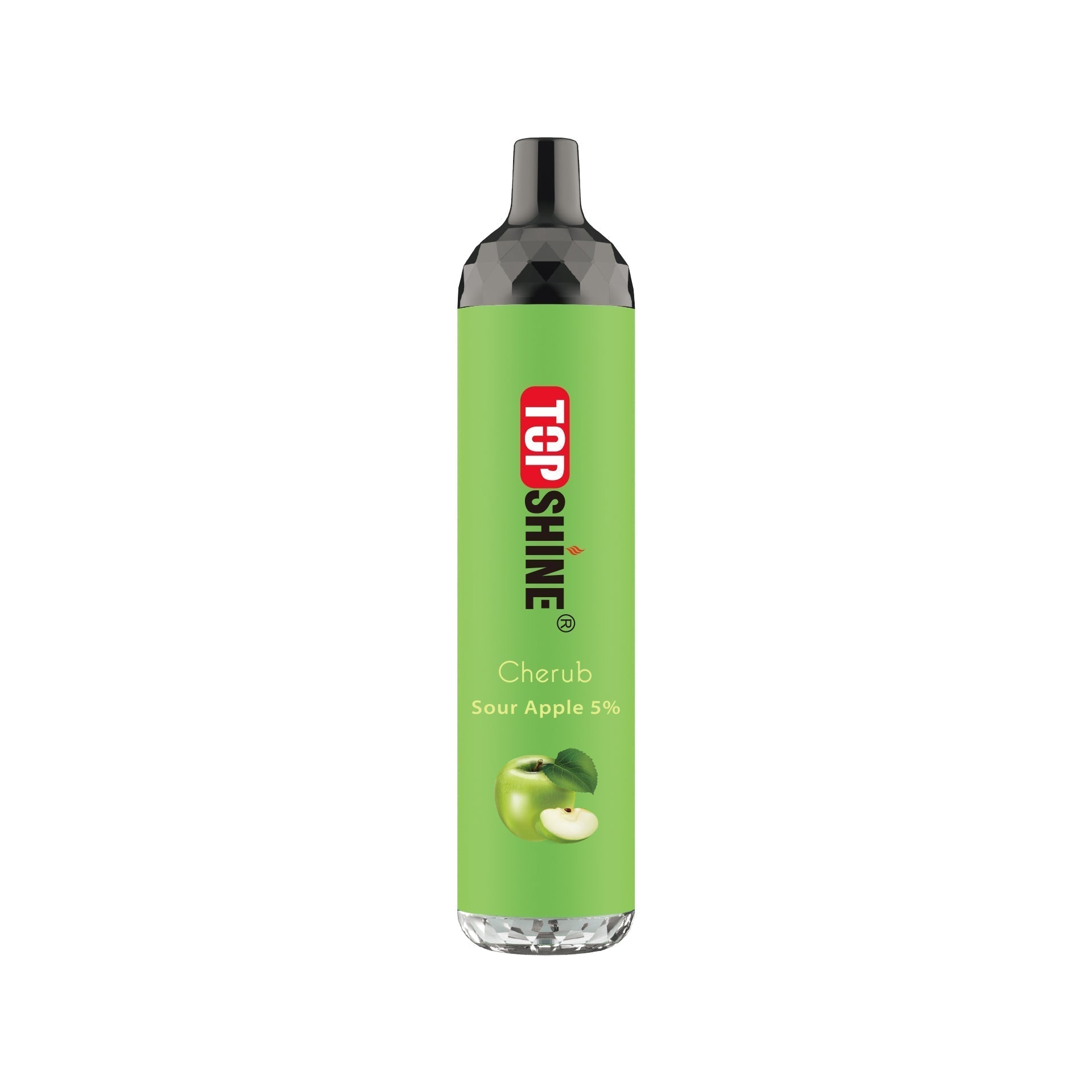 Topshine Disposable | 4500 Puffs | 10mL | 50Mg | MOQ 10 | Sour Apple