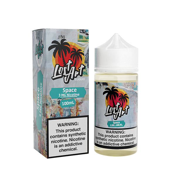 Lost Art TFN Series E-Liquid 100mL (Freebase) | Space with Packaging