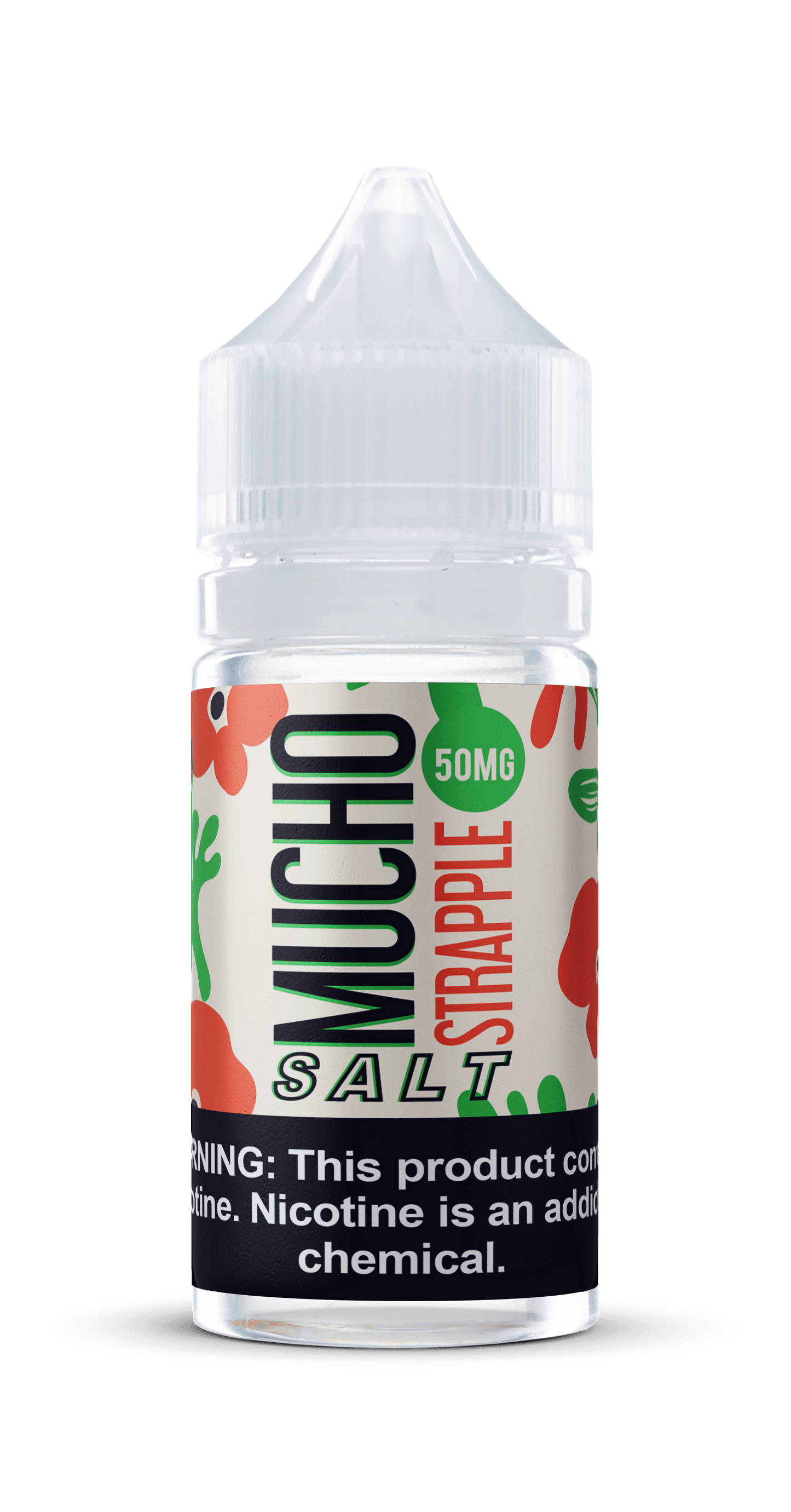 Mucho Salts Series E-Liquid 30mL (Salt Nic) Strapple