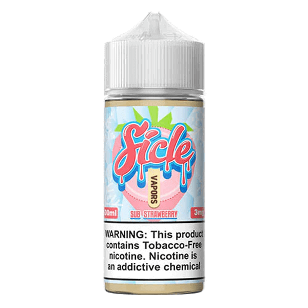 Sicle Vapors by Snap Liquids 100mL (Freebase) | Sub Strawberry