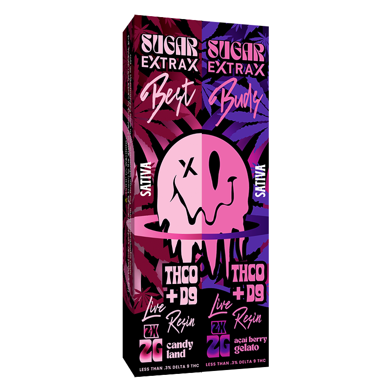 Sugar Extrax Best Buds Delta-9 Disposable | 2-Pack
