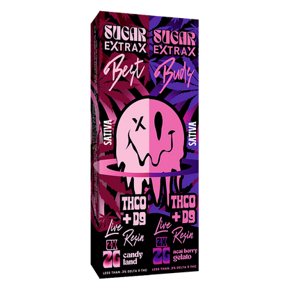 Sugar Extrax Best Buds Delta-9 Disposable | 2-Pack