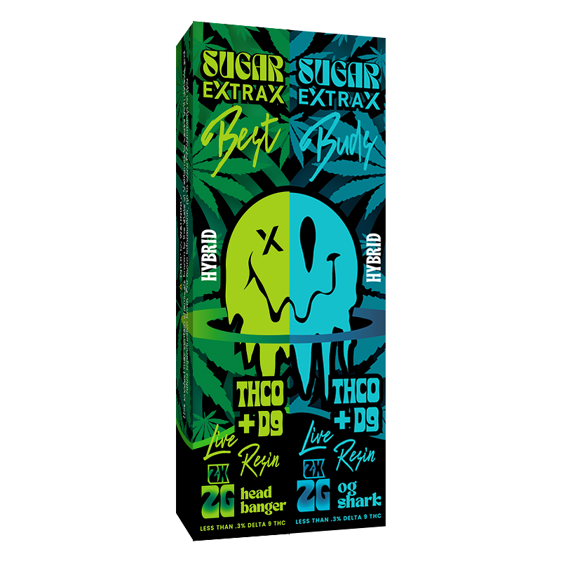 Sugar Extrax Best Buds Delta-9 Disposable | 2-Pack