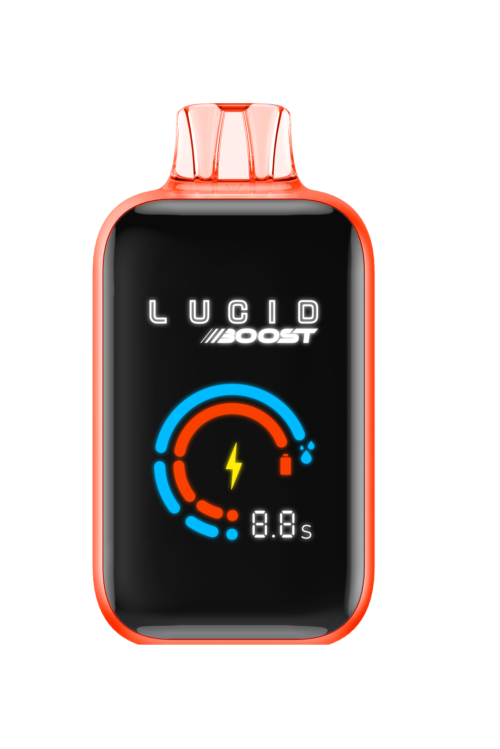 Lucid Boost Disposable | 20123 Puff | 18mL | 50mg | MOQ 5 | Orange Rush