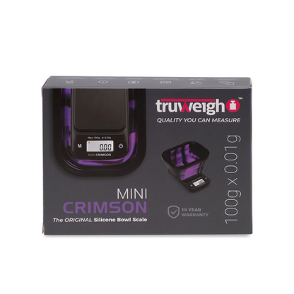 Truweigh Mini Crimson Scale Collapsible Bowl