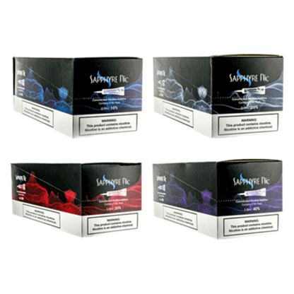 Sapphyre Nic Concentrate Unflavored Nicotine Additive Pouch (50pc Display)-Group Photo