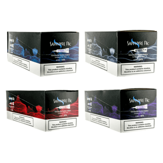 Sapphyre Nic Concentrate Unflavored Nicotine Additive Pouch (50pc Display)-Group Photo