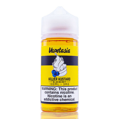 Vapetasia Series E-Liquid (Freebase) | 100mL | 3mg | Killer Kustard Blueberry 