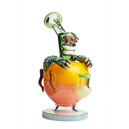 Lookah 9″ Mini Poison Apple Water Pipe (WPC1210) - Green