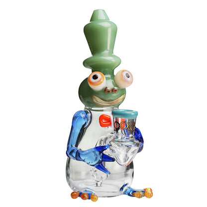 Lookah 10” Cool Frog Dab Rig (WPC1216) - Green