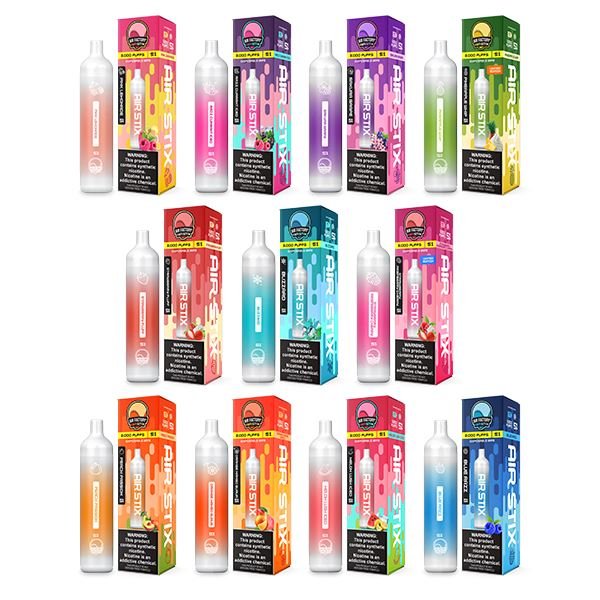 Air Factory Air Stix Disposable 3000 Puffs 8mL 50mg | MOQ 10 Group Photo