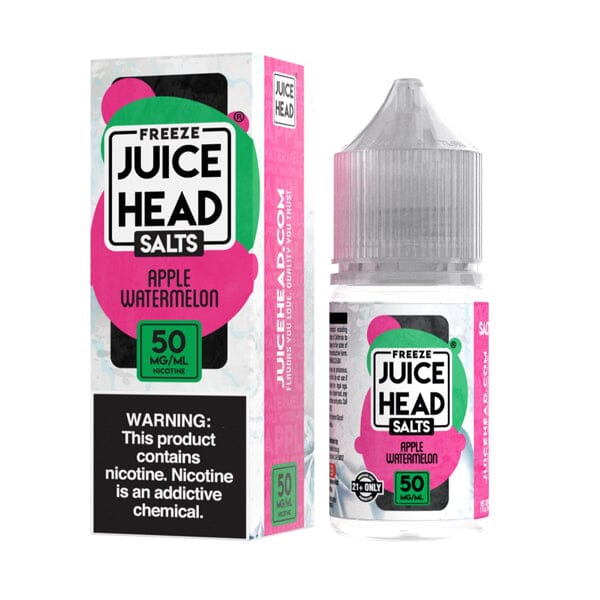 Juice Head Salt Series E-Liquid 30mL (Salt Nic) - Apple Watermelon Freeze with packaging