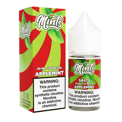 Mints Salt Series E-Liquid 30mL | Applemint with packaging