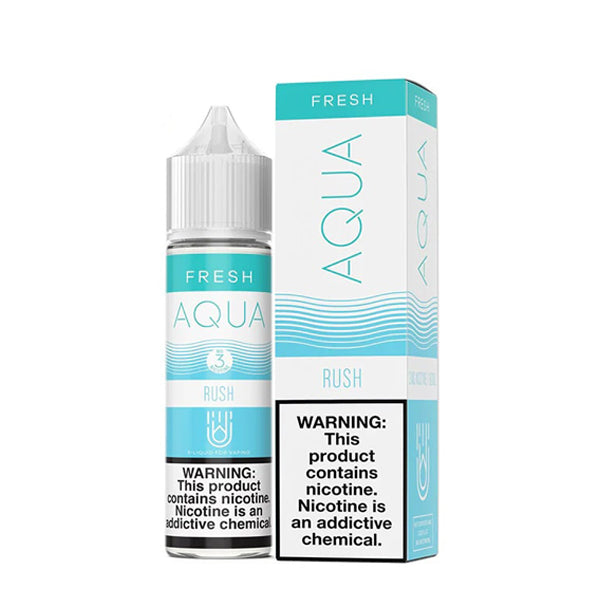 Aqua Series E-Liquid 100mL (Freebase)| Rush with Packaging