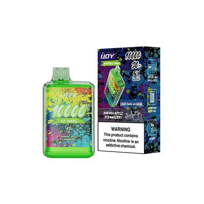 IJoy Bar SD10000 Disposable | 10000 Puffs | 20mL | 50mg | MOQ 5 | Banana Apple Strawberry with packaging