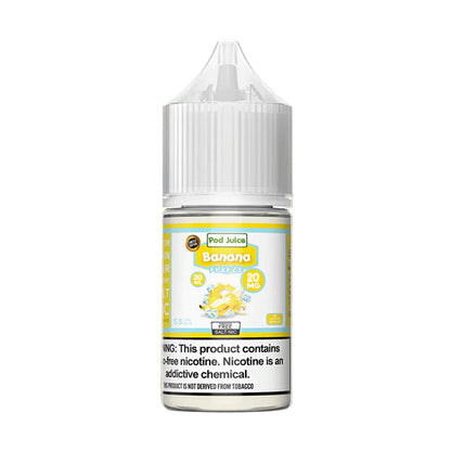 Pod Juice Salt Series E-Liquid | 30mL | 20mg | Banana Freeze