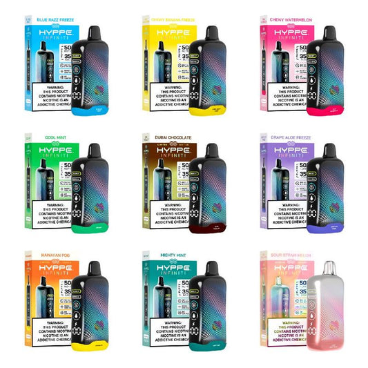 Hyppe Infiniti Disposable - Group Photo