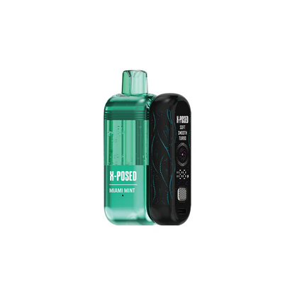 X-Posed – Dispo Kit- 35000Puff- 16mL Dispo plus Power Dock | Miami Mint
