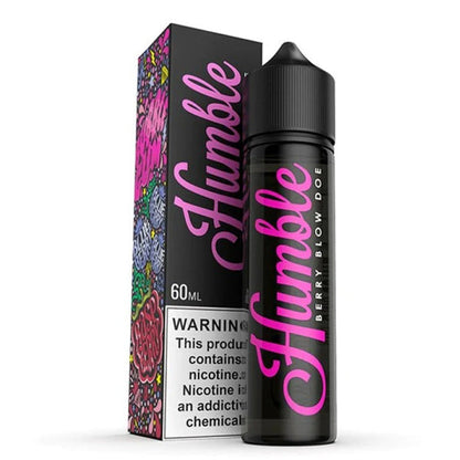 Humble Series E-Liquid | 60mL | (Freebase) | Berry Blow Doe with Packaging
