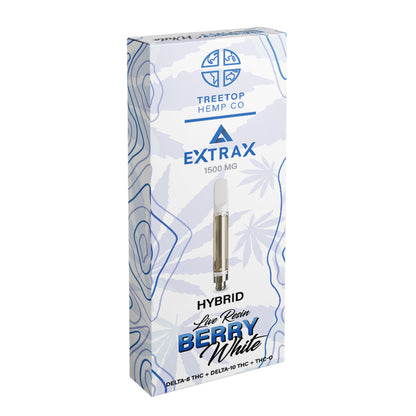 Treetop Hemp Co Extrax Live Resin Cartridge (1.5-Gram) - Berry White | 1.5-Gram (Hybrid)
