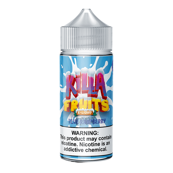 Killa Fruits Series E-Liquid 100mL (Freebase) |  Blue Raspberry On Ice 