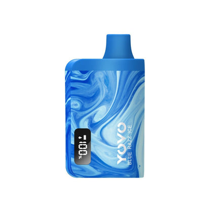 Yovo JB8000 Disposable | 8000 Puffs |  12mL | 50Mg | MOQ 5 | Blue Razz Ice
