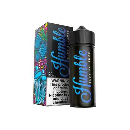 Humble TFN Series E-Liquid | 6mg | 120mL | Freebase | Blue Slushee with packaging
