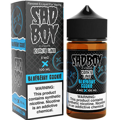 Sadboy Series E-Liquid | 3mg | 100ml | Blueberry Cookie with Packaging
