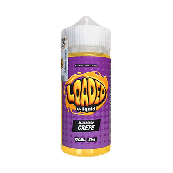 Loaded Series E-Liquid 100mL (Freebase) Blueberry Crepe