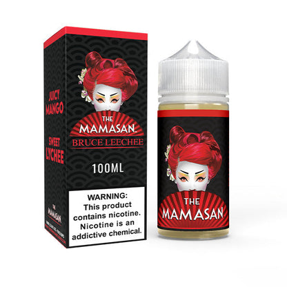 The Mamasan Series E-Liquid | 100mL | Bruce Leechee with packaging