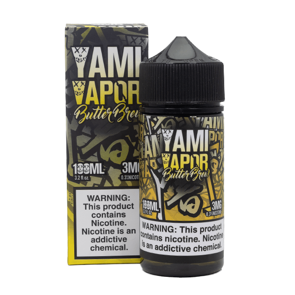 Yami Vapor Series E-Liquid 100mL | Butter Brew with Packaging