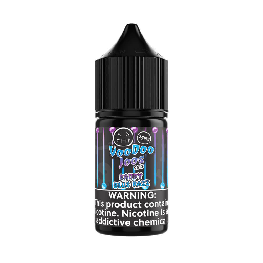 Voodoo Joos Salt Series E-Liquid 30mL Candy Blue Razz Bottle