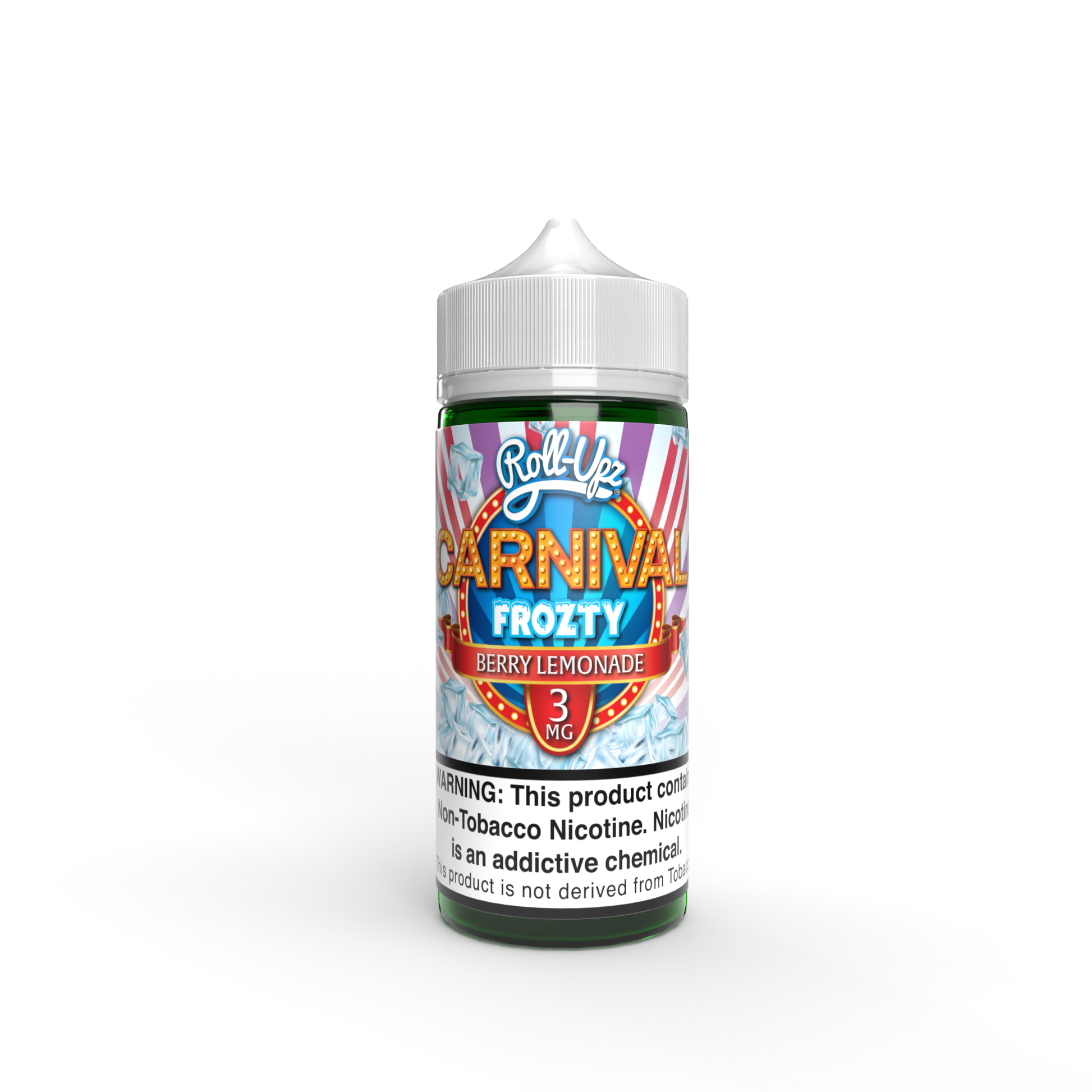 Juice Roll Upz Series E-Liquid 100mL (Freebase) | Carnival Berry Lemonade Frozty Tf Nic