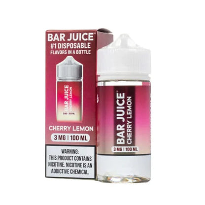 Bar Juice BJ30000 E-Liquid 100mL (Freebase)  Cherry Lemon with packaging