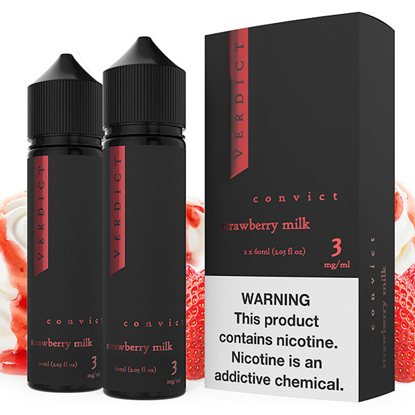 Verdict Series E-Liquid x2-60mL | Convict with packaging