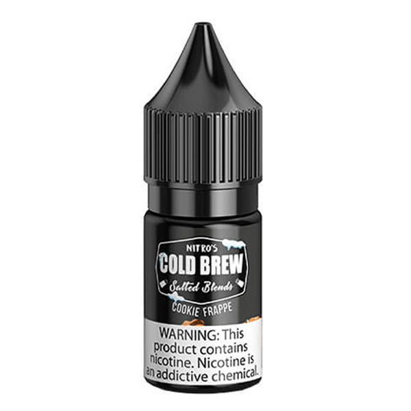 Nitro’s Cold Brew Salt Series E-Liquid 30mL (Salt Nic) | Cookie Frappe