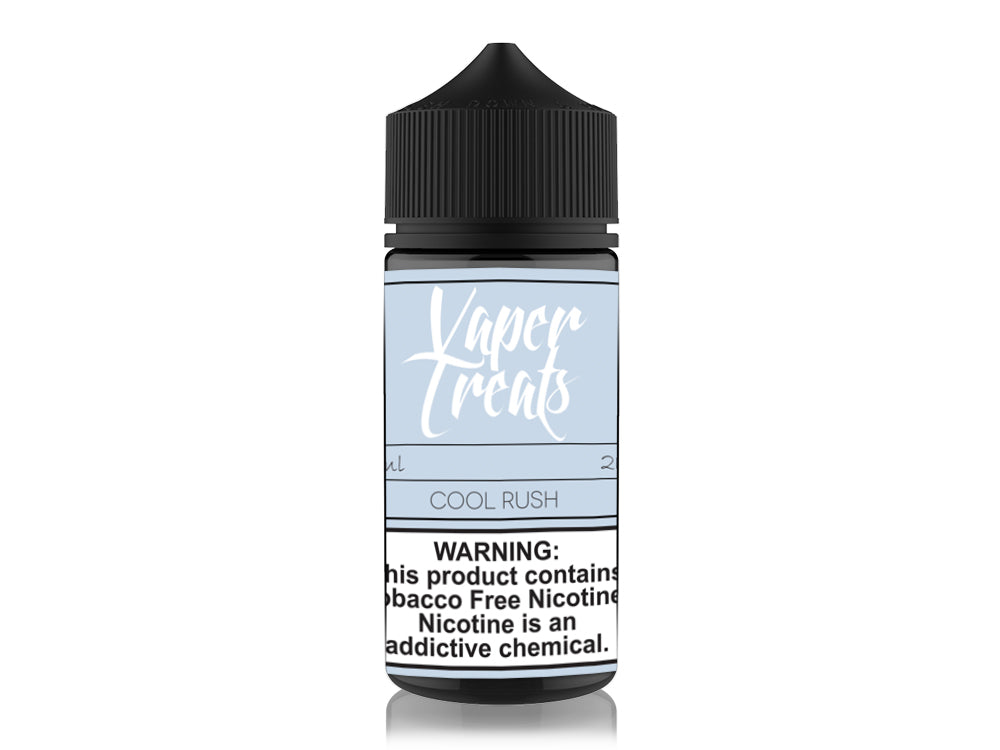 Vaper Treats Series E-Liquid 100mL | Cool Rush Bottle