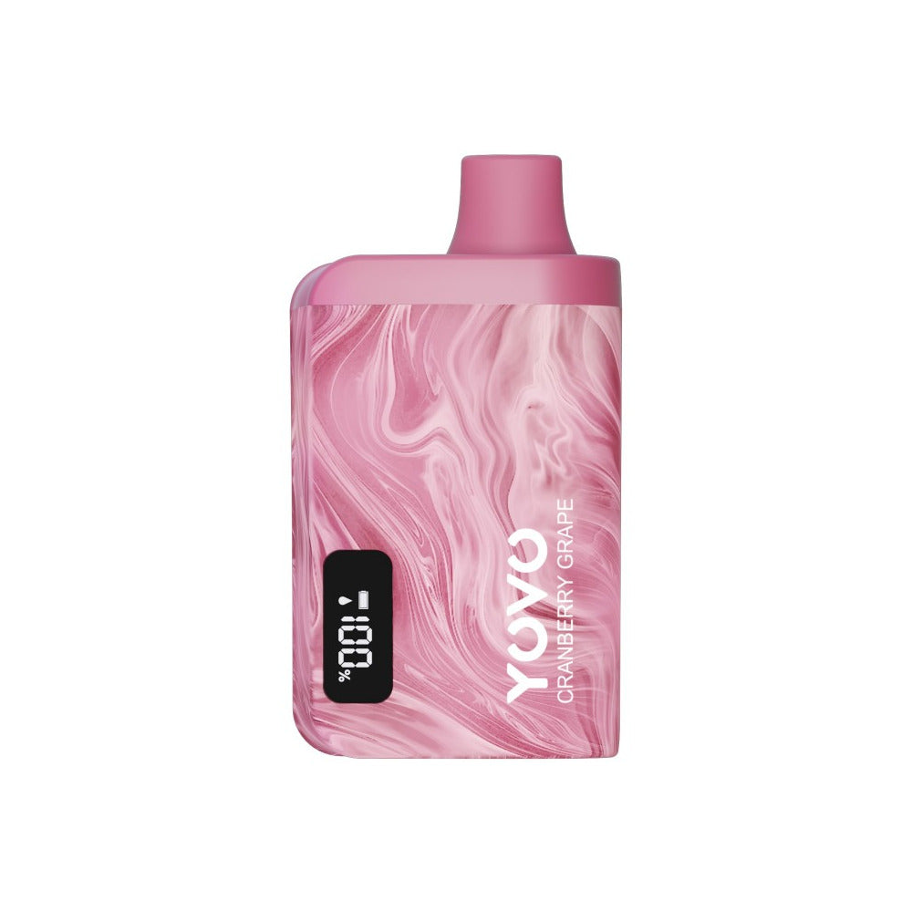 Yovo JB8000 Disposable | 8000 Puffs |  12mL | 50Mg | MOQ 5 | Cranberry Grape
