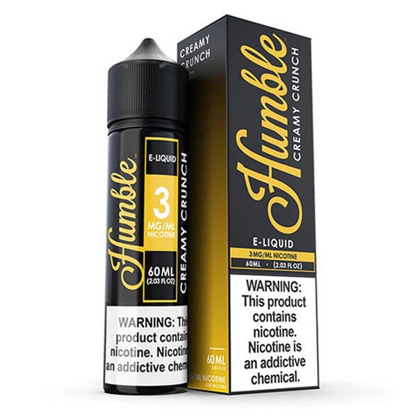 Humble Series E-Liquid | 3mg | 60mL | (Freebase) | Creamy Crunch with Packaging