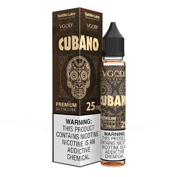 VGOD Salt Series E-Liquid 30mL | Cubano with packaging