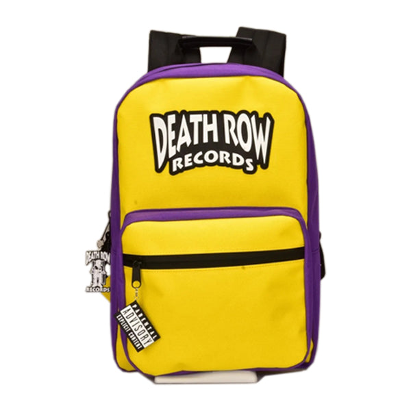 Death Row Records (Backpack)(1pc) Smell Proof Backpack yellow pump