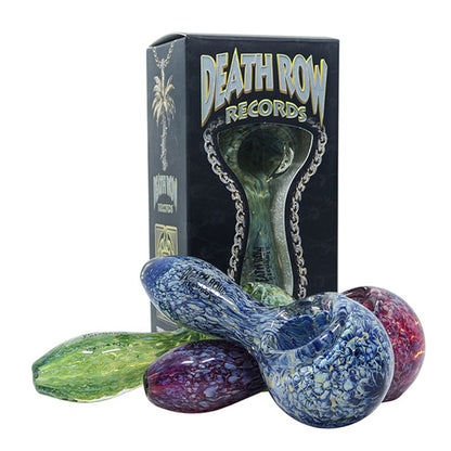 Death Row Records (Hand Pipe) DRHP0021-0023 3.75" US Color Frit Spoon