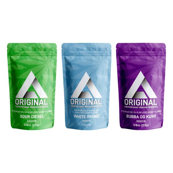 Delta Extrax Delta-8 Infused Hemp Flower | 1/8th